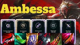 Arena'da Ambessa İle İnanılmaz Hasar! Kuantum Teknolojisi + Draktharr | League o