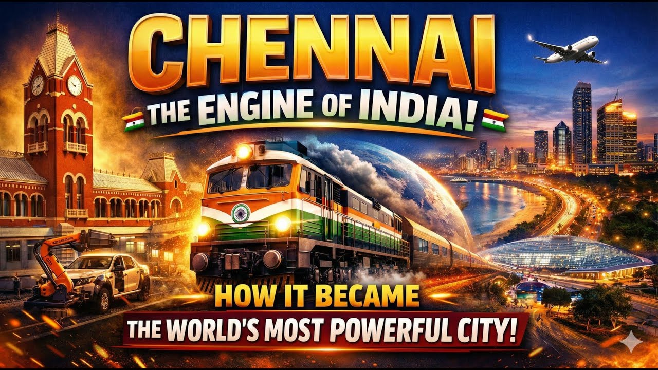 How CHENNAI is Single-Handedly Driving INDIA's Economy? Chennai vs. The World