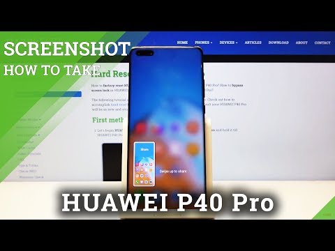 How to Take Screenshot in Huawei P40 Pro – Capture Screen