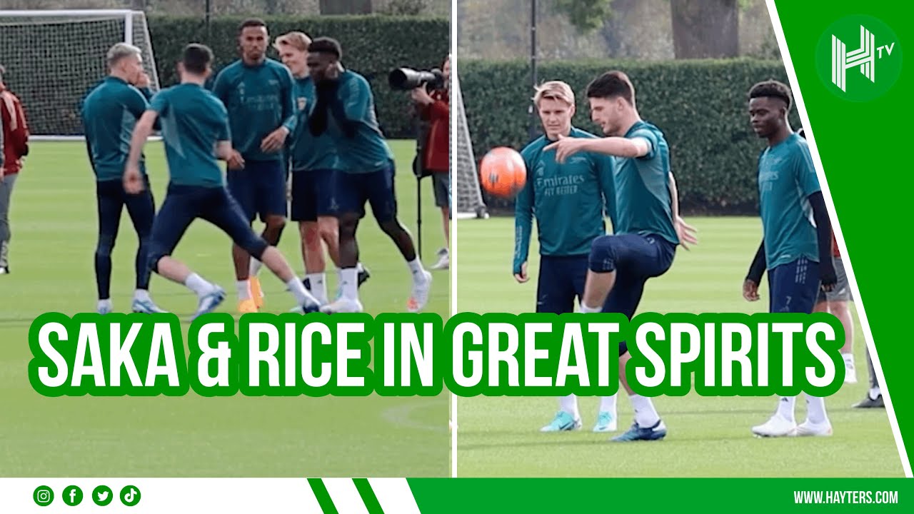 It's alright lads I'm here! | Ramsdale BUZZING to be back in Arsenal training