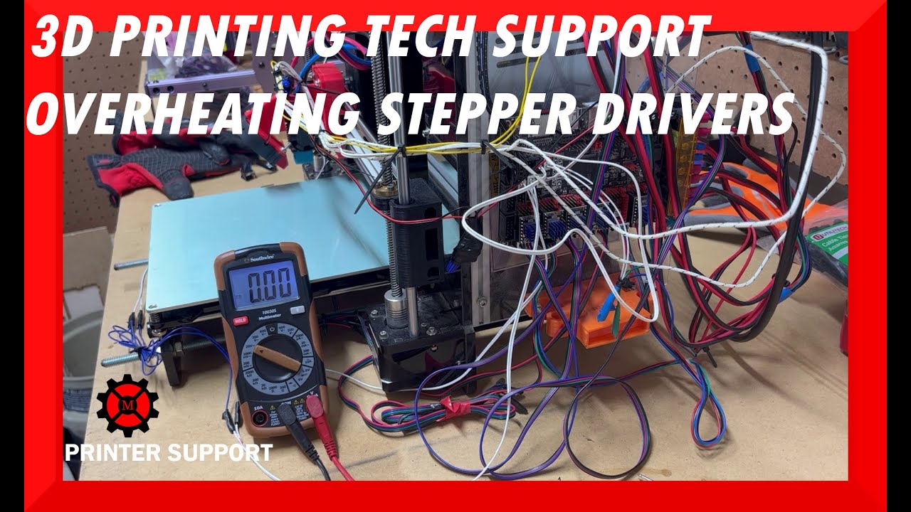 3D Printing Tech Support: Overheating Stepper Drivers