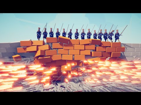 What if Bricks are in Battles? Totally Accurate Battle Simulator Experiment