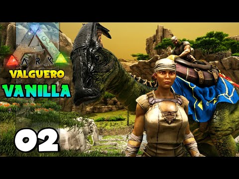 DOMAMOS UM PARASSAURO! ARK: VALGUERO (VANILLA) 02