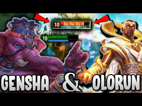 OLORUN + GANESHA ULT MOST BROKEN COMBO IN SMITE! - SMITE Olorun Gameplay