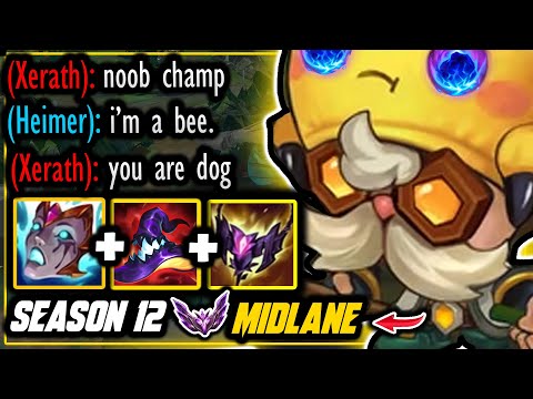 Heimerdinger but I'm in Master elo and melt everyone with my turrets