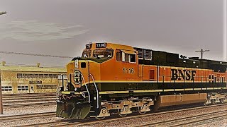 Trainz: BNSF Manifest Cab Ride