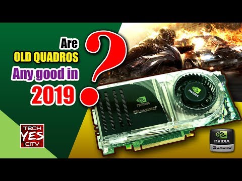 Can you GAME on an OLD Quadro in 2019...?!