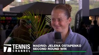 Jelena Ostapenko Talks About Her Fashion And Becoming A Lil Wayne Fan | Madrid Second Round