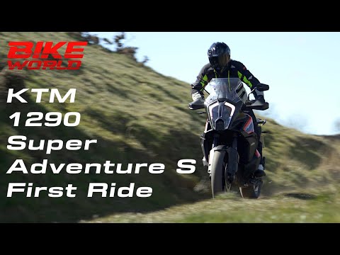 2021 KTM 1290 Super Adventure S, erste Fahrt auf und abseits der Straße (4K)