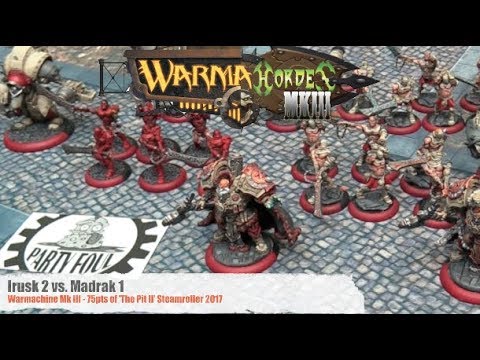 Warmachine MkIII Battle Report Ep 23 - Khador (Irusk 2) vs. Trollbloods (Madrak 1)