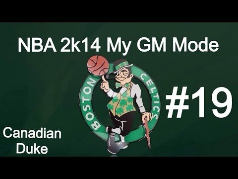 NBA2K14 All-Sim My Gm Mode - Boston Celtics #19 (PS4)