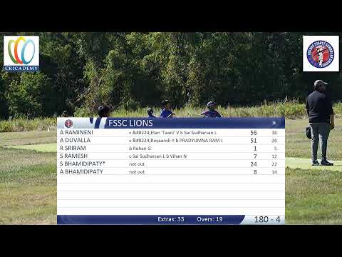 CYCC 2023 - U11 - FSSC lions vs WCA