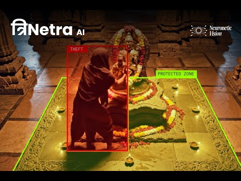 त्रिNetra AI: The Future of Temple Surveillance | Real-time Theft & Crowd Detection
