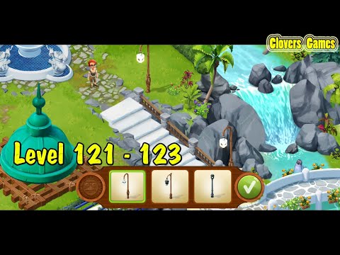 Lost Island Blast Adventure Level 121 - 123