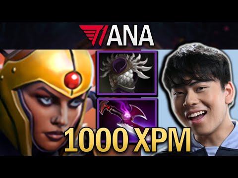 Legion Commander Dota 2 7.32 Gameplay T1.Ana with 1000 XPM - Silveredge - TI12