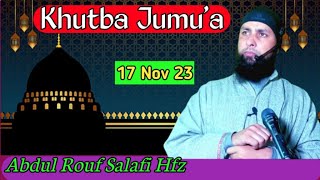 Download lagu Khutba Jumu'a 17 Nov 23 Abdul Rouf Salafi Hfz // #Deen_Ka_Paigam mp3 Download lagu Khutba Jumu'a 17 Nov 23 Abdul Rouf Salafi Hfz // #Deen_Ka_Paigam mp3