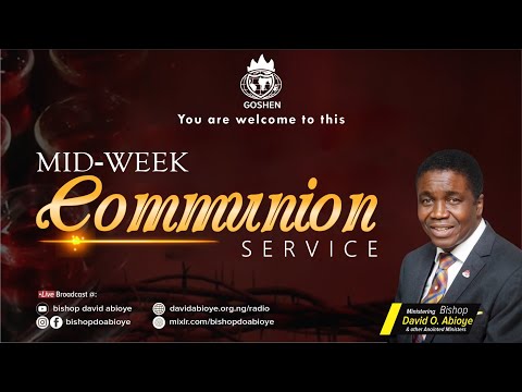 MIDWEEK COMMUNION SERVICE - SEPTEMBER 29, 2021
