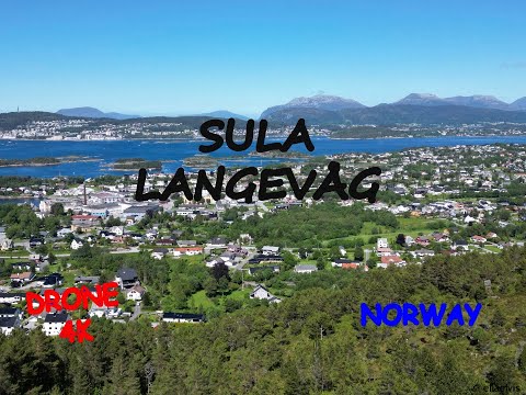 Sula -  Langevåg / Drone 4k / NORGE / Norway