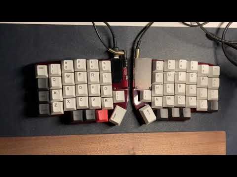 LilyPro 58 Typing With NK Blueberries