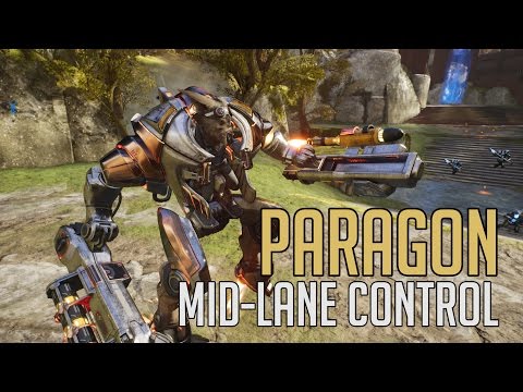 Paragon - Controlling Mid Lane and River Buffs (Howitzer Gameplay Breakdown)