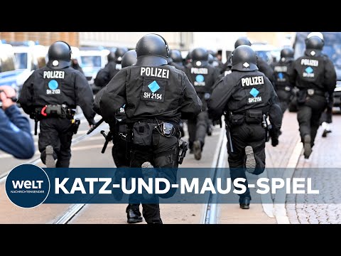 CORONA-DEMOS: "Querdenker" protestieren wieder in Leipzig und Berlin