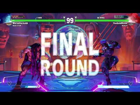 Marsattacks69 (Necalli) vs TheGoldRoom (Dhalsim) - STREET FIGHTER V