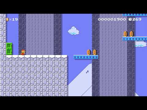 ⬤Merry Xmas: Jump up to win⬤ by Colsanta - Super Mario Maker 2 - No Commentary 1ca