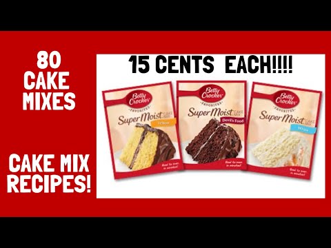 Easy Recipes To Make With Cake Mix! 80 Cake Mixes For...