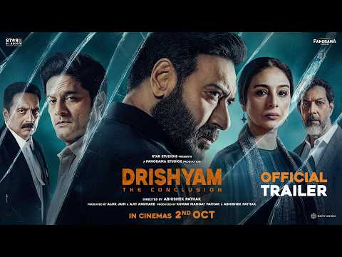 Drishyam: The Conclusion | Official Trailer | Ajay Devgn, Tabu, Jaideep | Abhishek Pathak | 2 Oct