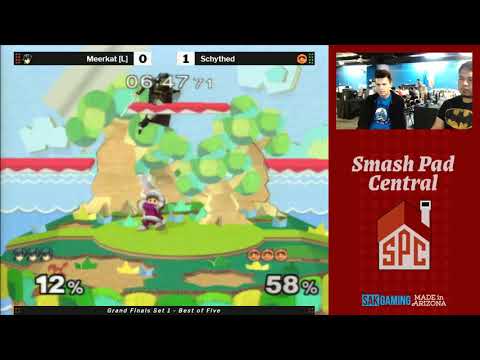 SPC 172 SSBM Grand Finals - Meerkat (Marth) vs Schythed (Ice Climbers)