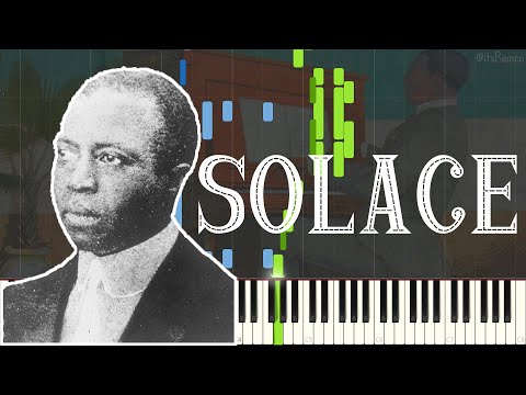 Scott Joplin - Solace 1909 | The Sting & BioShock Infinite OST (Ragtime Piano Serenade Synthesia)