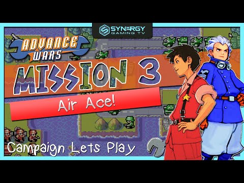 Mission 3: Air Ace! - Lets Play Advance Wars, Campaign - Gameplay