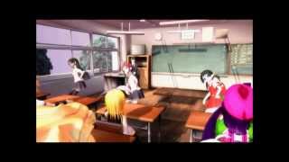 [MMD] Hurly Burly [Azuki Masaoka, Matcha Kobayashi + Yuki Kaai]