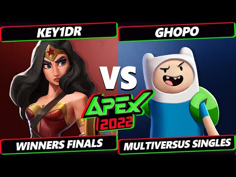 Apex 2022 Winners Finals - Key1dr (Wonder Woman) Vs. Ghopo (Finn) MultiVersus Tournament