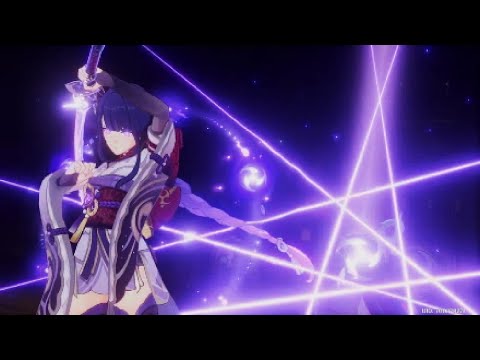 4K 60fps | La Signora Execution Vs Raiden Shogun Cutscene - English Dub | Genshin Impact 2.1