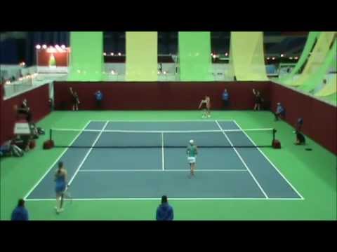 Kremlin Cup 2012. An. Rodionova/G. Voskoboeva vs. Gasparyan/Frolova