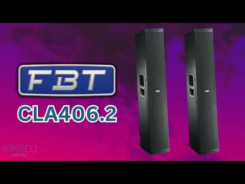 Our 500+ Person Sound System: FBT CLA 406.2A & Q118SA
