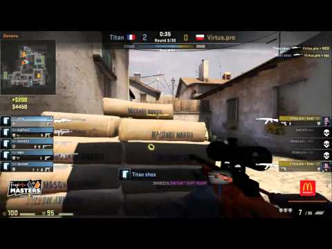 Titan Shox AWP PLAY OF THE YEAR vs VIRTUS.PRO [Fragbite Masters 2014]