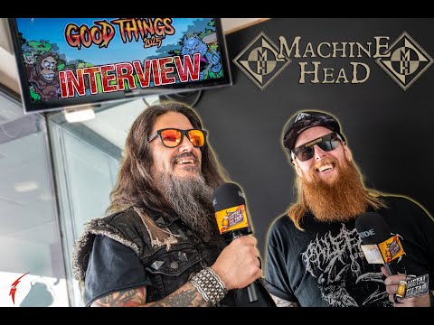 Backstage with ROBB FLYNN as MACHINE HEAD hit Good Things Sydney – Exclusive Interview