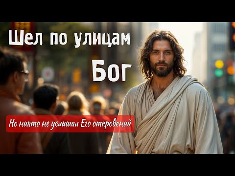 Шел по улицам Бог: Песня на стихи Надежды Тихоновой