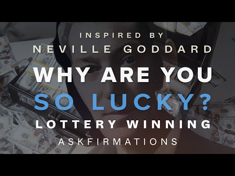 432hz Lottery Winning Askfirmation / Affirmations Meditation inspired by Neville Goddard