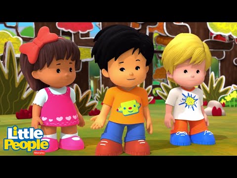 Exploring In The Woods ! ⭐Little People™ ⭐ New Season! ⭐ - Kids TV Series, Kingdom Kids Zone - Little People - Fisher Price