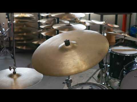 1970s Zildjian 22" A Thin Stamp Ride Cymbal 2930g image 12
