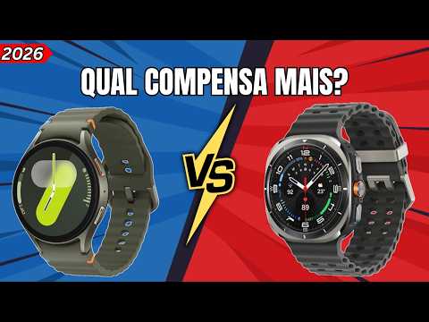 Galaxy Watch7 vs Galaxy Watch Ultra: Qual SMARTWATCH SAMSUNG Comprar em 2026?