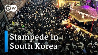 More than 150 dead in South Korea Halloween crush | DW News