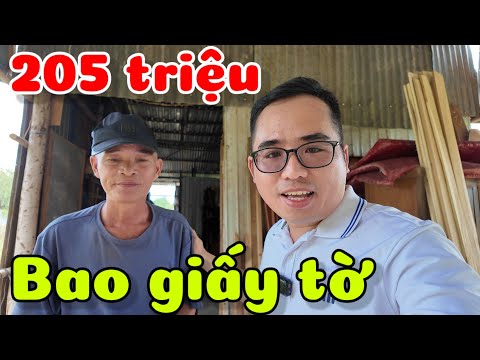 Bán 5 lô đất thổ cư sổ hồng riêng giá 205 triệu ở Hảo Đước Tây Ninh huyện Châu Thành cũ bao giấy tờ