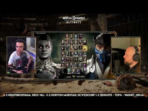 Mortal kombat 11  Tournament NINJA vs Kitana Kahn  XRO CHALLENGE IV   GRAND FINAL