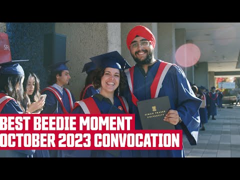 Best Beedie Moment: October 2023 Convocation