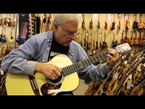 Todd Dennison playing a Don Musser OM Brazilian here at Norman's Rare Guitars