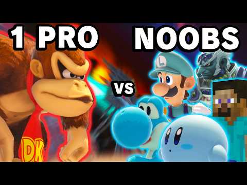 How Many Noobs to Beat 1 Pro?